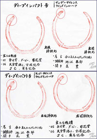 ディープインパクト　三冠記念蹄鉄 Amazon.co.jp: 三冠達成記念 ディープインパクト蹄鉄 三冠達成記念